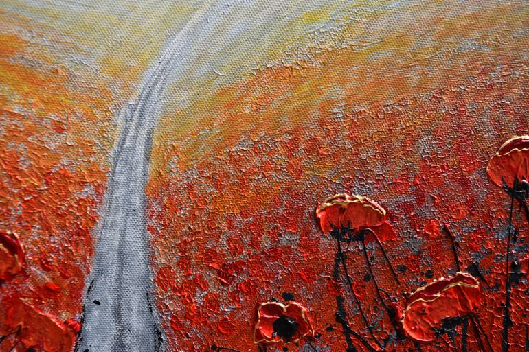 Original Abstract Expressionism Landscape Painting by Amanda Dagg