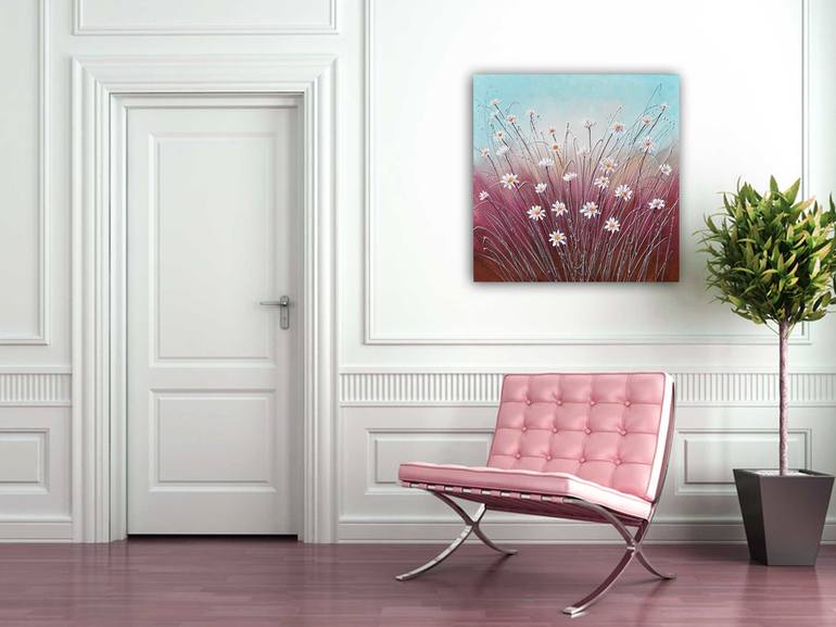 Original Expressionism Floral Painting by Amanda Dagg