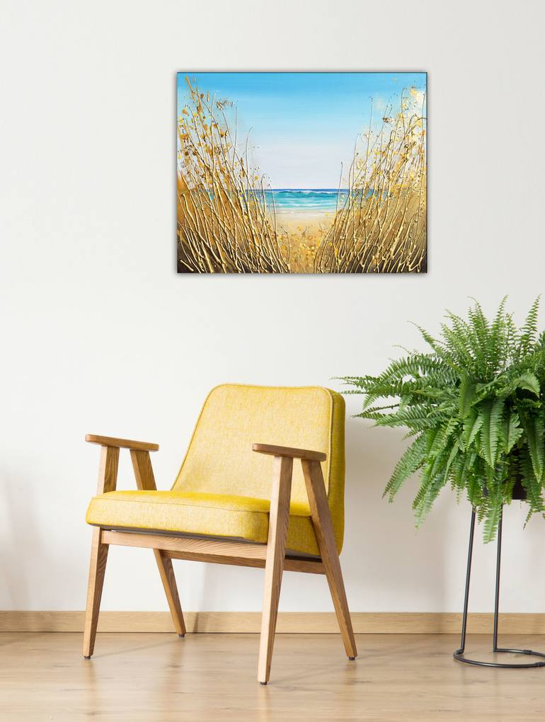 Original Expressionism Seascape Painting by Amanda Dagg