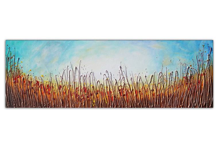 Original Abstract Expressionism Landscape Painting by Amanda Dagg