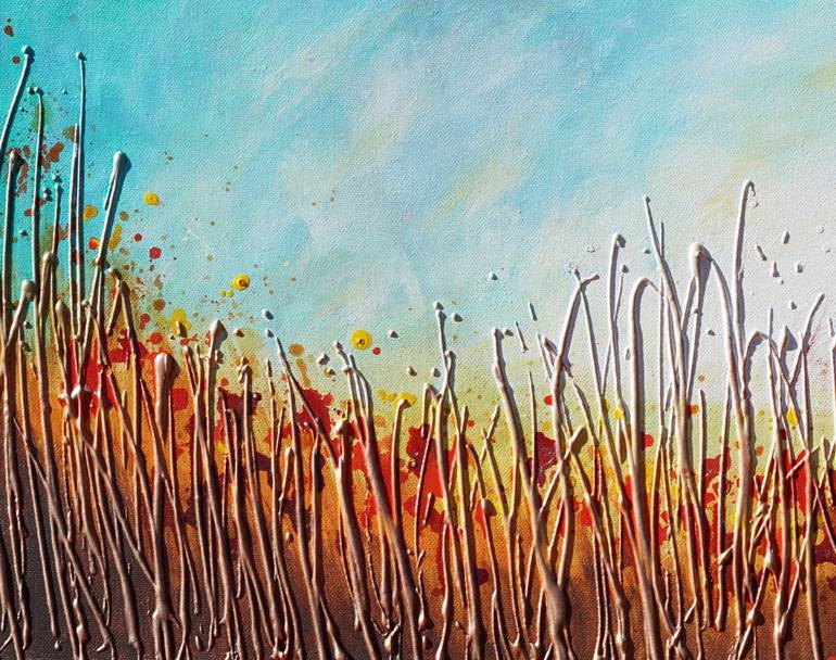 Original Abstract Expressionism Landscape Painting by Amanda Dagg