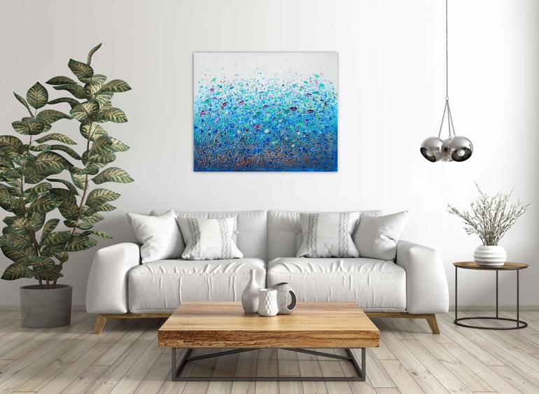 Original Abstract Expressionism Abstract Painting by Amanda Dagg