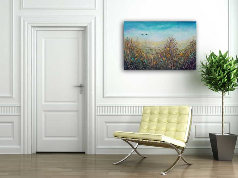 Original Expressionism Landscape Painting by Amanda Dagg