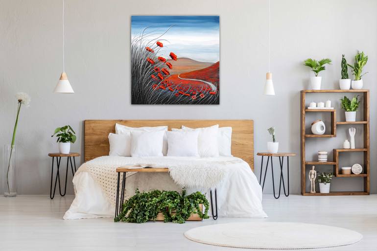 Original Expressionism Landscape Painting by Amanda Dagg