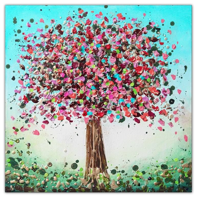 Original Tree Painting by Amanda Dagg