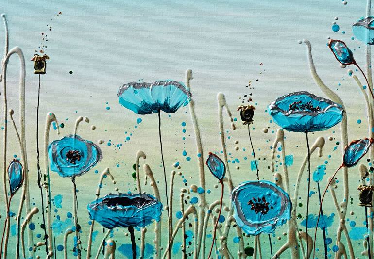 Original Fine Art Floral Painting by Amanda Dagg