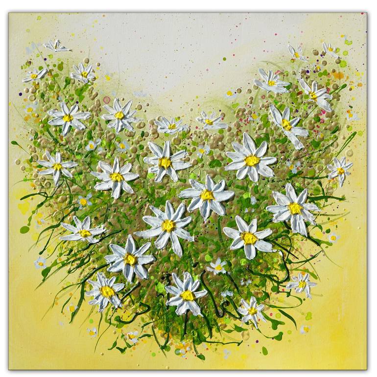 Original Fine Art Floral Painting by Amanda Dagg