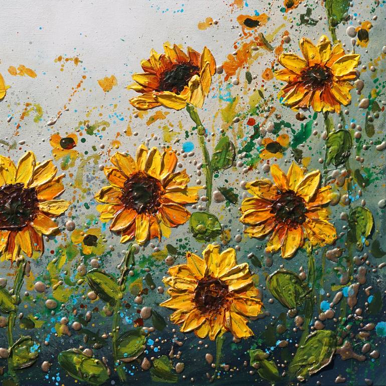 Original Fine Art Floral Painting by Amanda Dagg