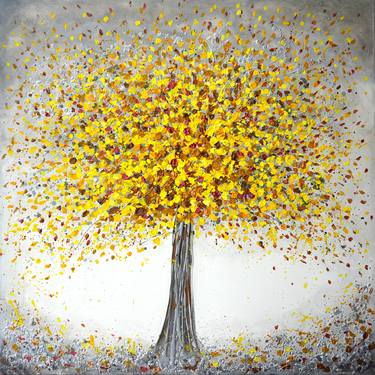 Original Expressionism Tree Paintings by Amanda Dagg