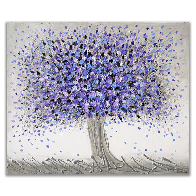 Original Impressionism Tree Painting by Amanda Dagg