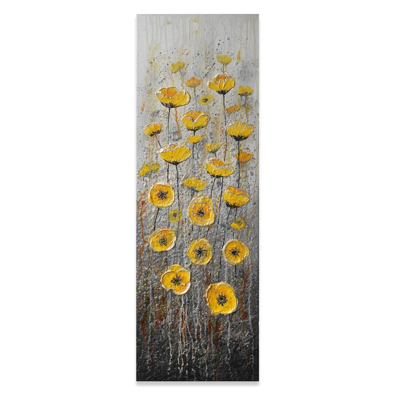 Original Expressionism Floral Painting by Amanda Dagg