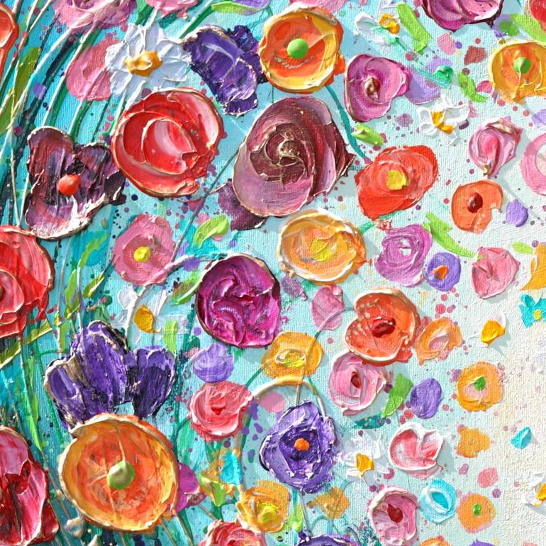 Original Floral Painting by Amanda Dagg