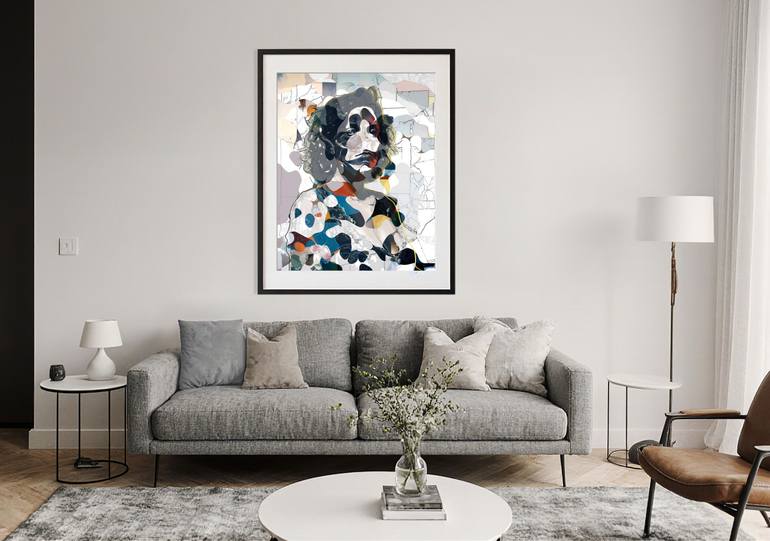 Original Abstract People Digital by Charles Graef
