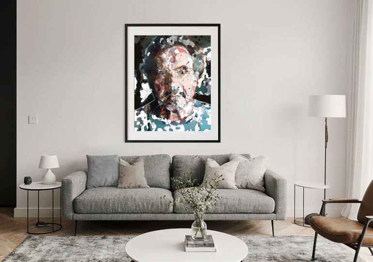 Original Abstract People Digital by Charles Graef