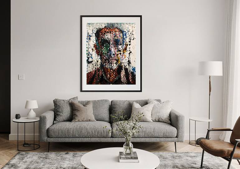 Original Abstract People Digital by Charles Graef