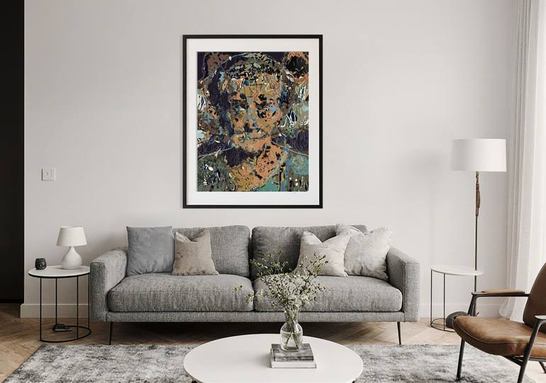 Original Abstract People Digital by Charles Graef