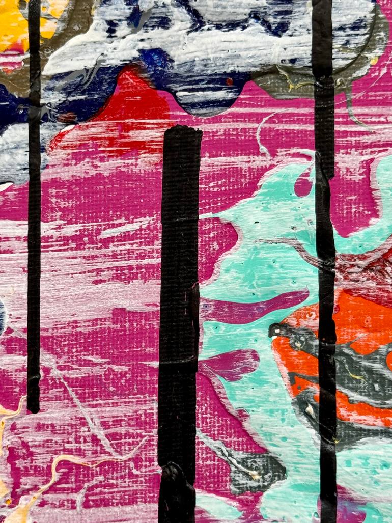 Original Abstract Painting by Rosmari Martin