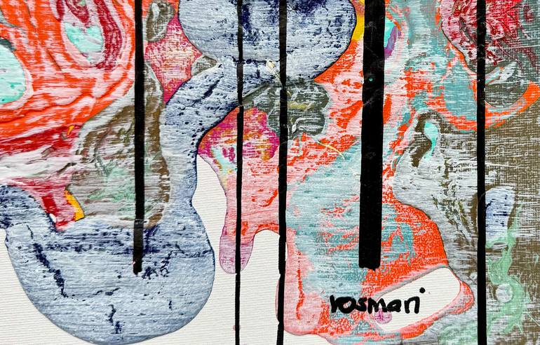 Original Abstract Painting by Rosmari Martin