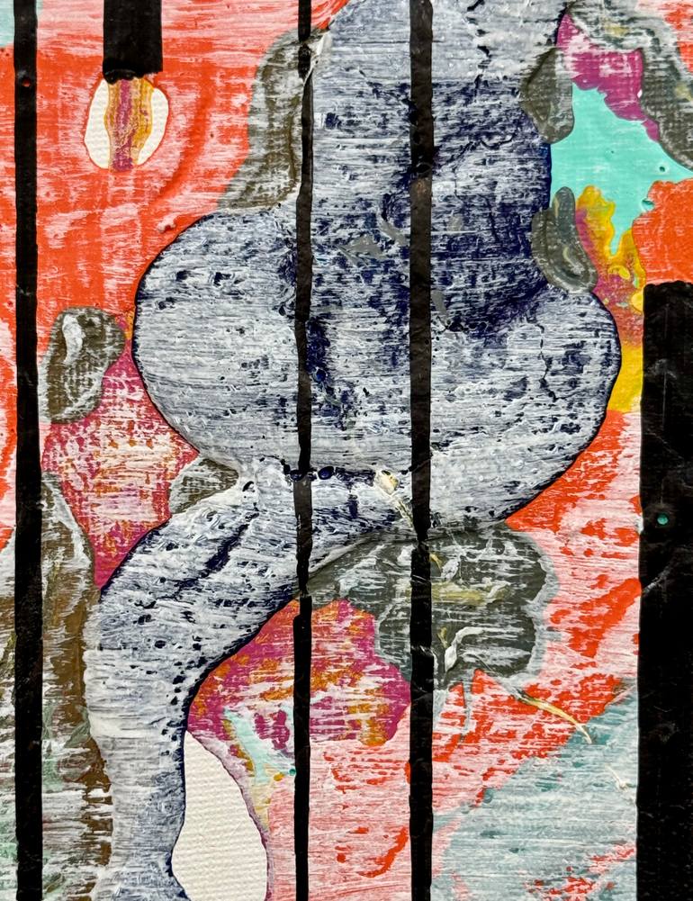 Original Abstract Painting by Rosmari Martin