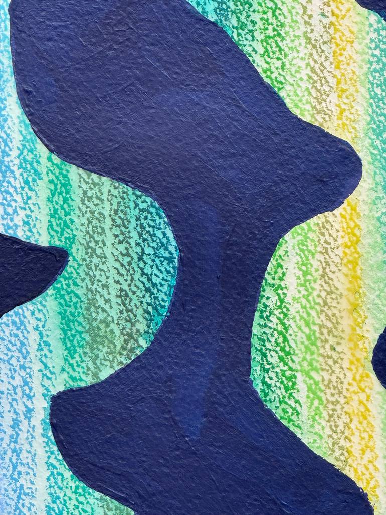 Original Expressionism Abstract Painting by Rosmari Martin