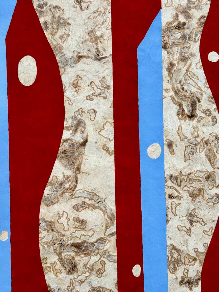 Original Modernism Abstract Painting by Rosmari Martin