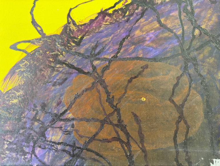 Original Conceptual Animal Painting by Jerome S L Rozborski