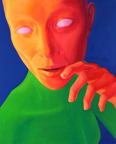 Original Figurative People Painting by Sebastian Konrad Sleczka