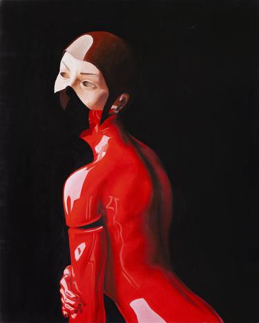 Original Figurative Body Paintings by Sebastian Konrad Sleczka