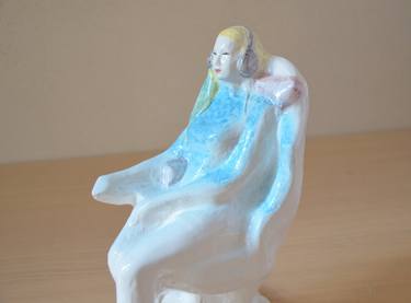 Original Contemporary Women Sculpture by Tamar Gurgenidze