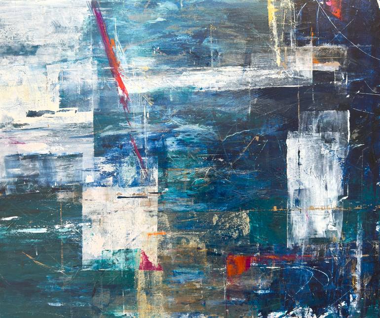 Original Abstract Painting by Sarah Bauer  Abstract Art on Canvas  Time Lapse