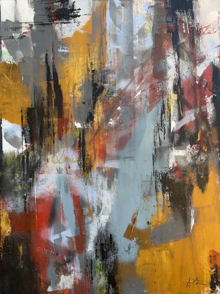 Original Abstract Painting by Sarah Bauer | Abstract Art on Canvas | Radiant Core