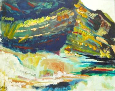 Original Abstract Expressionism Landscape Paintings by Paul McKee