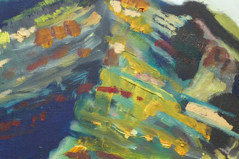 Original Abstract Expressionism Landscape Painting by Paul McKee