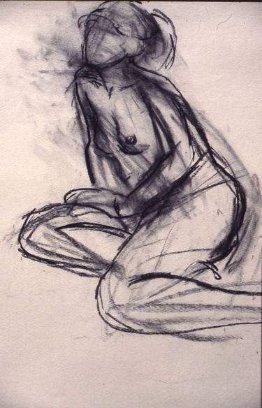 Original Figurative Nude Drawings by Paul McKee