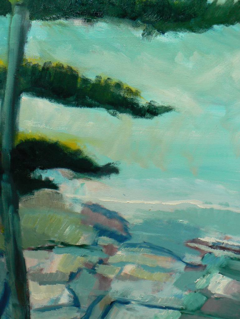 Original Expressionism Landscape Painting by Paul McKee