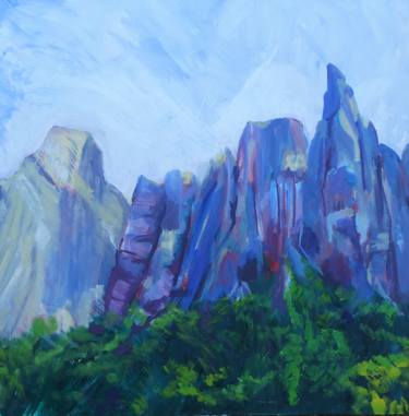 Original Expressionism Landscape Paintings by Paul McKee