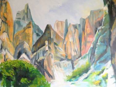 Original Expressionism Landscape Paintings by Paul McKee