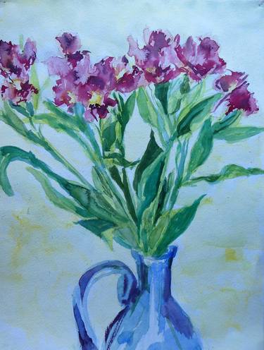 Original Floral Paintings by Paul McKee