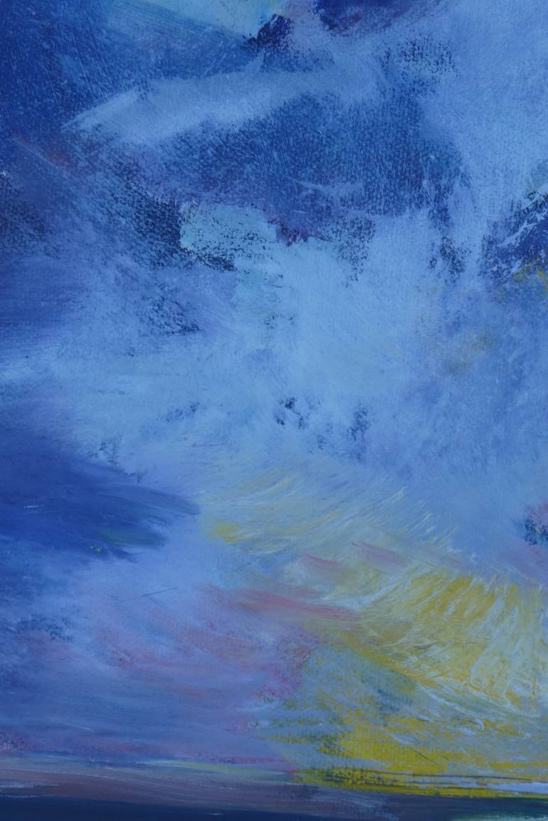 Original Expressionism Seascape Painting by Paul Mckee