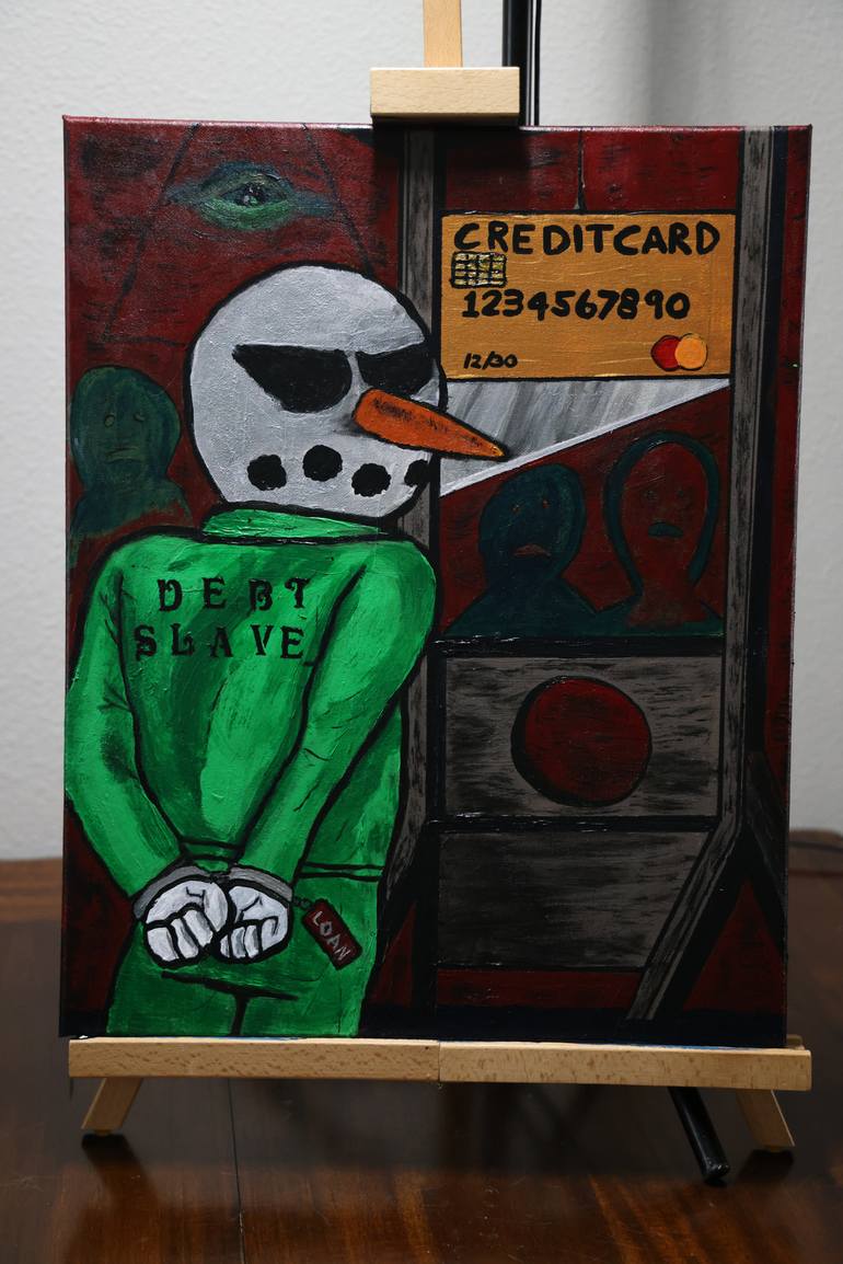 Original Pop Art Politics Painting by Jay Karl