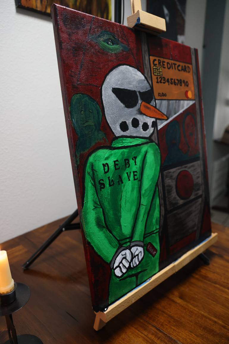Original Pop Art Politics Painting by Jay Karl