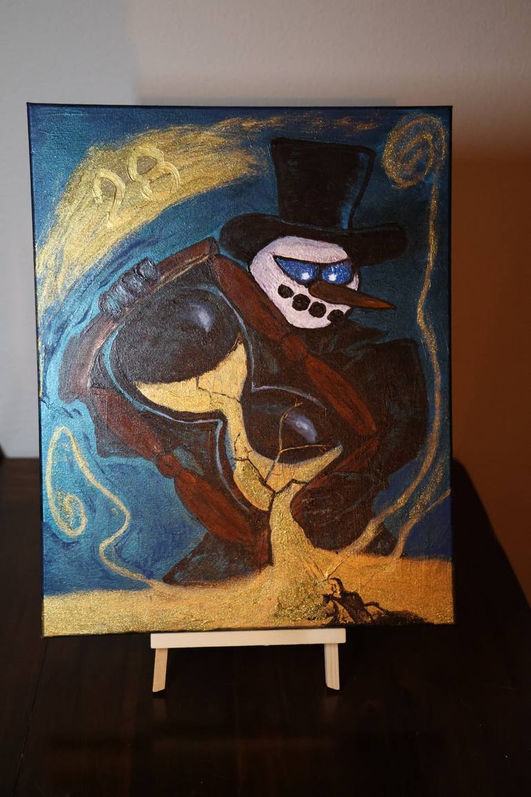 Original Symbolism Pop Culture/Celebrity Painting by Jay Karl