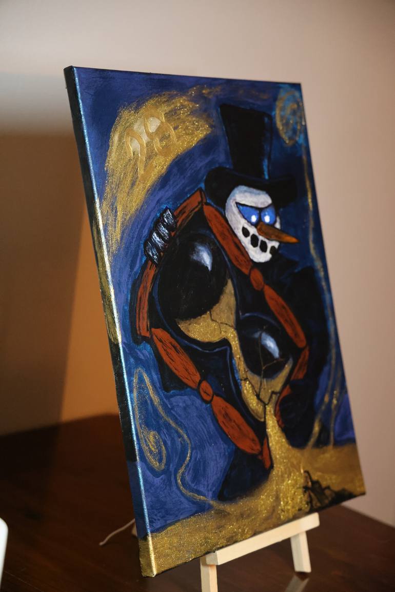 Original Symbolism Pop Culture/Celebrity Painting by Jay Karl