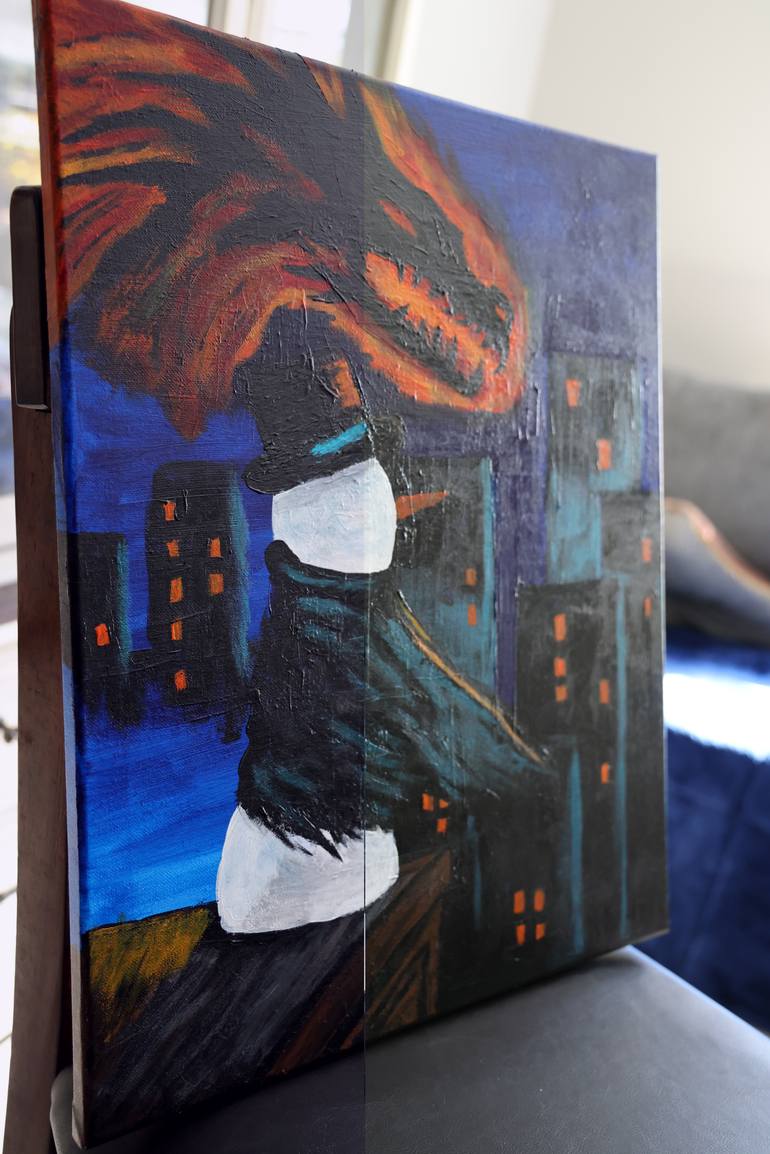 Original Pop Art Comics Painting by Jay Karl