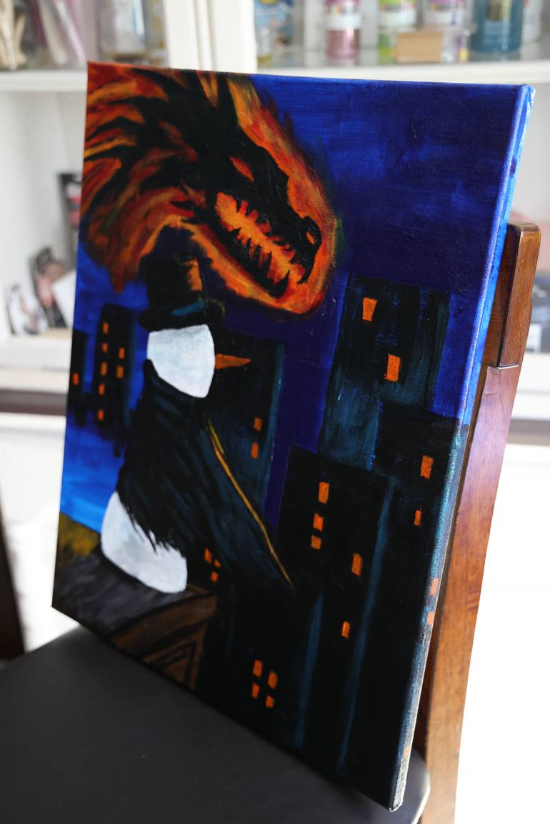 Original Pop Art Comics Painting by Jay Karl