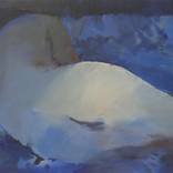 Blue nude by Alina Maksimenko