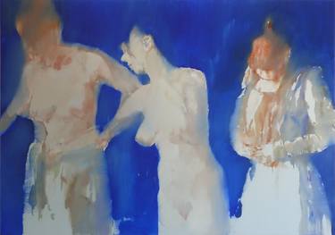 Original Impressionism Nude Paintings by Alina Maksimenko