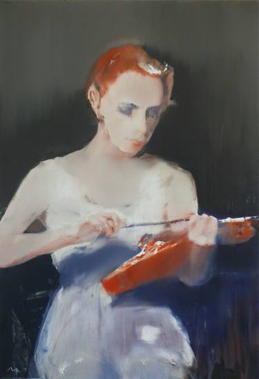 Original Realism Music Paintings by Alina Maksimenko