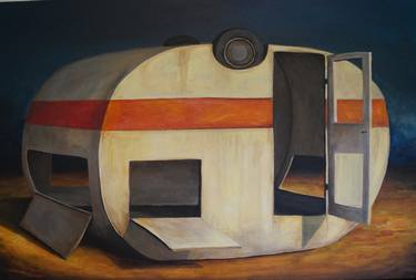 Print of Automobile Paintings by Tank Art