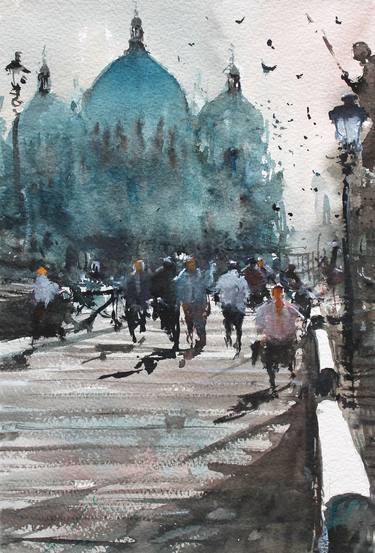 Print of Impressionism Cities Paintings by maximilian damico